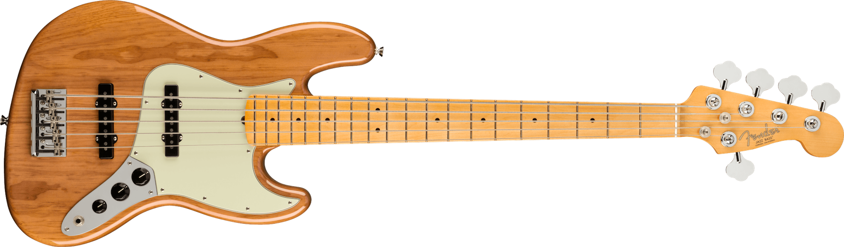 Fender American Professional II Jazz Bass V, Maple FB, Roasted Pine