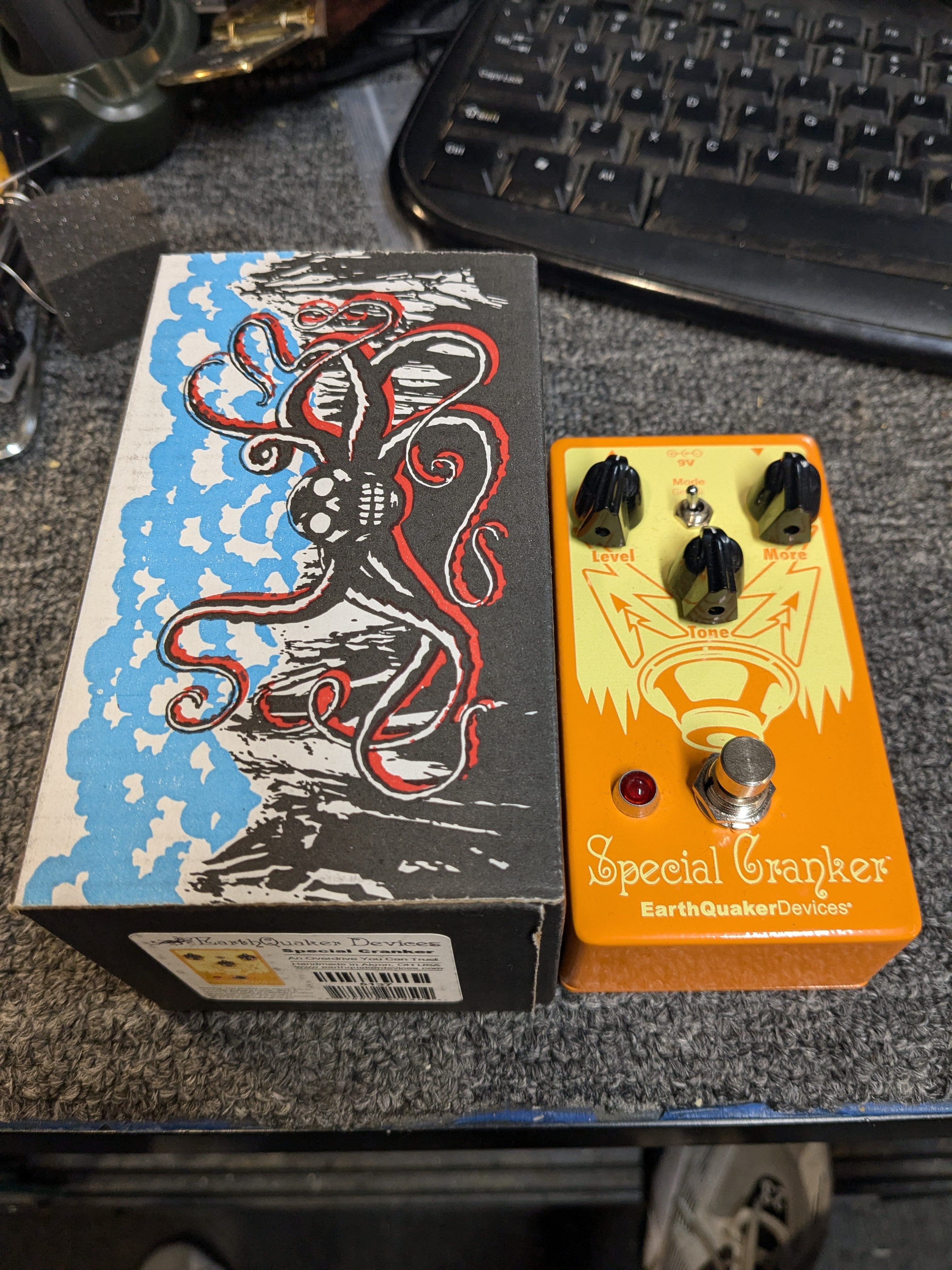USED EarthQuaker Devices Special Cranker V1 Overdrive
