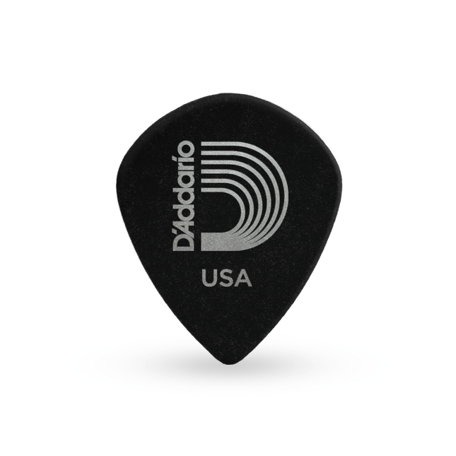 D'Addario Black Ice Guitar Picks, 100 pack, Medium