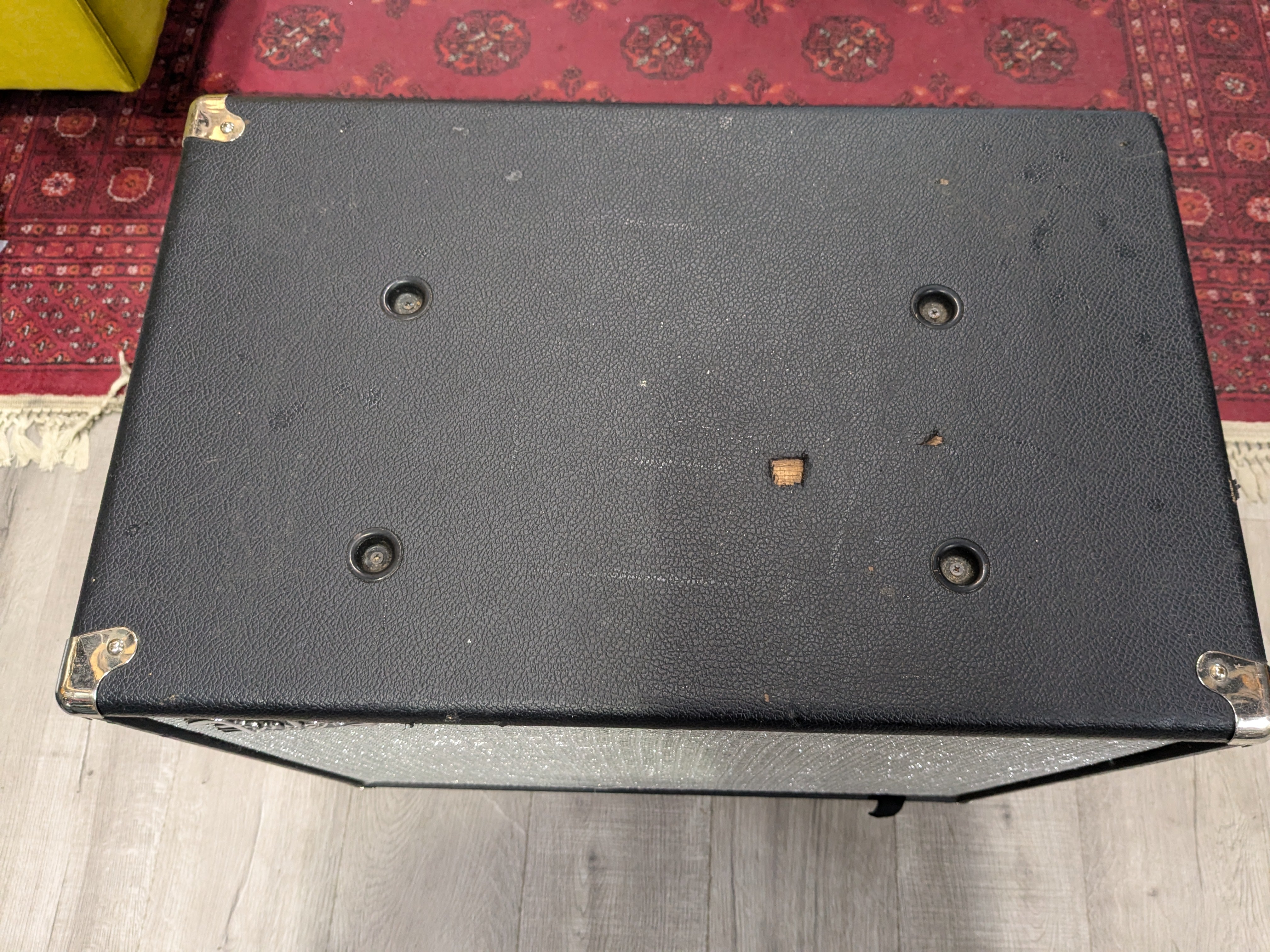 USED Rumble 115 Cabinet, Black/Silver