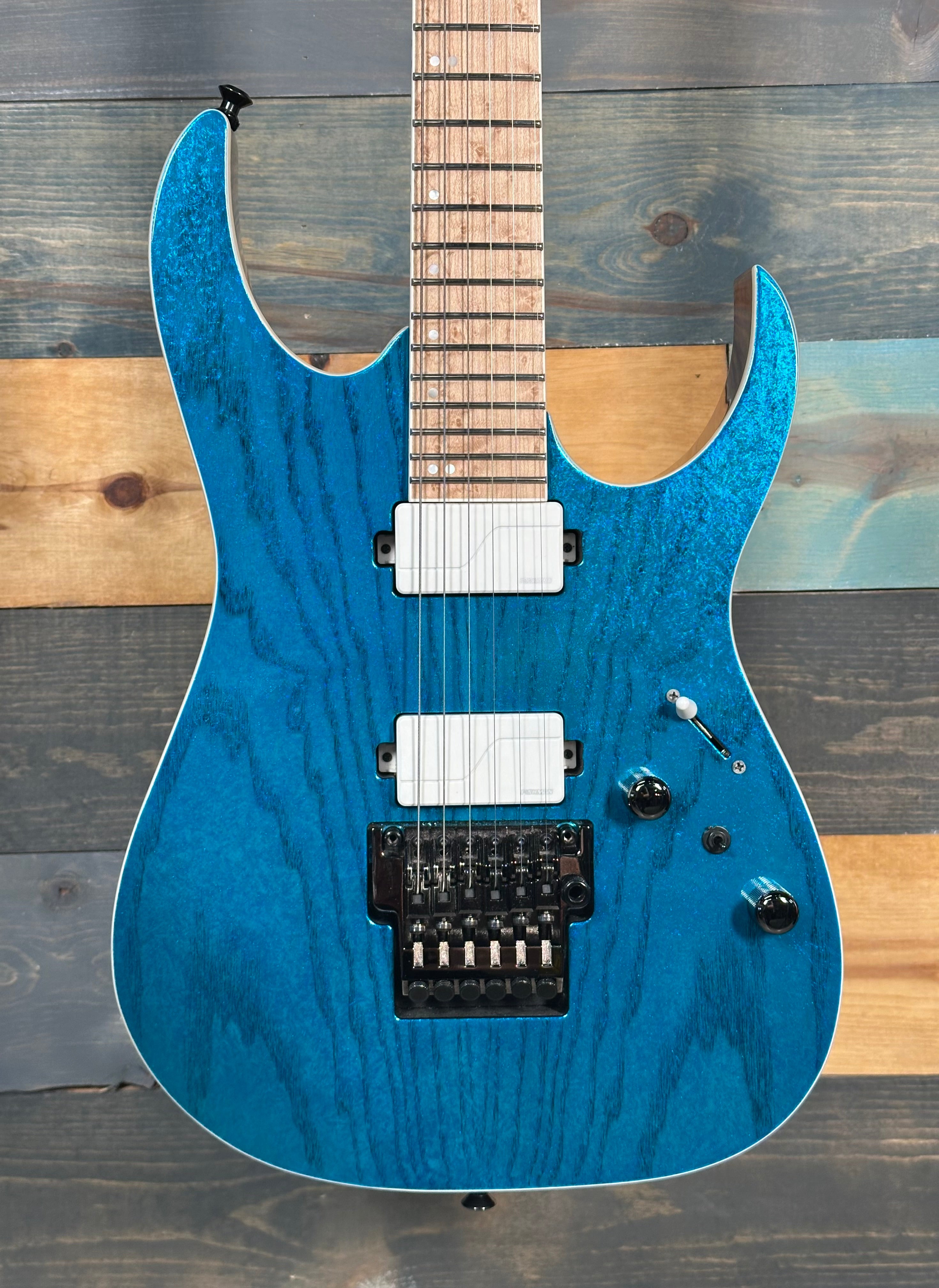 USED Ibanez Prestige RG5120M - Frozen Ocean Metallic