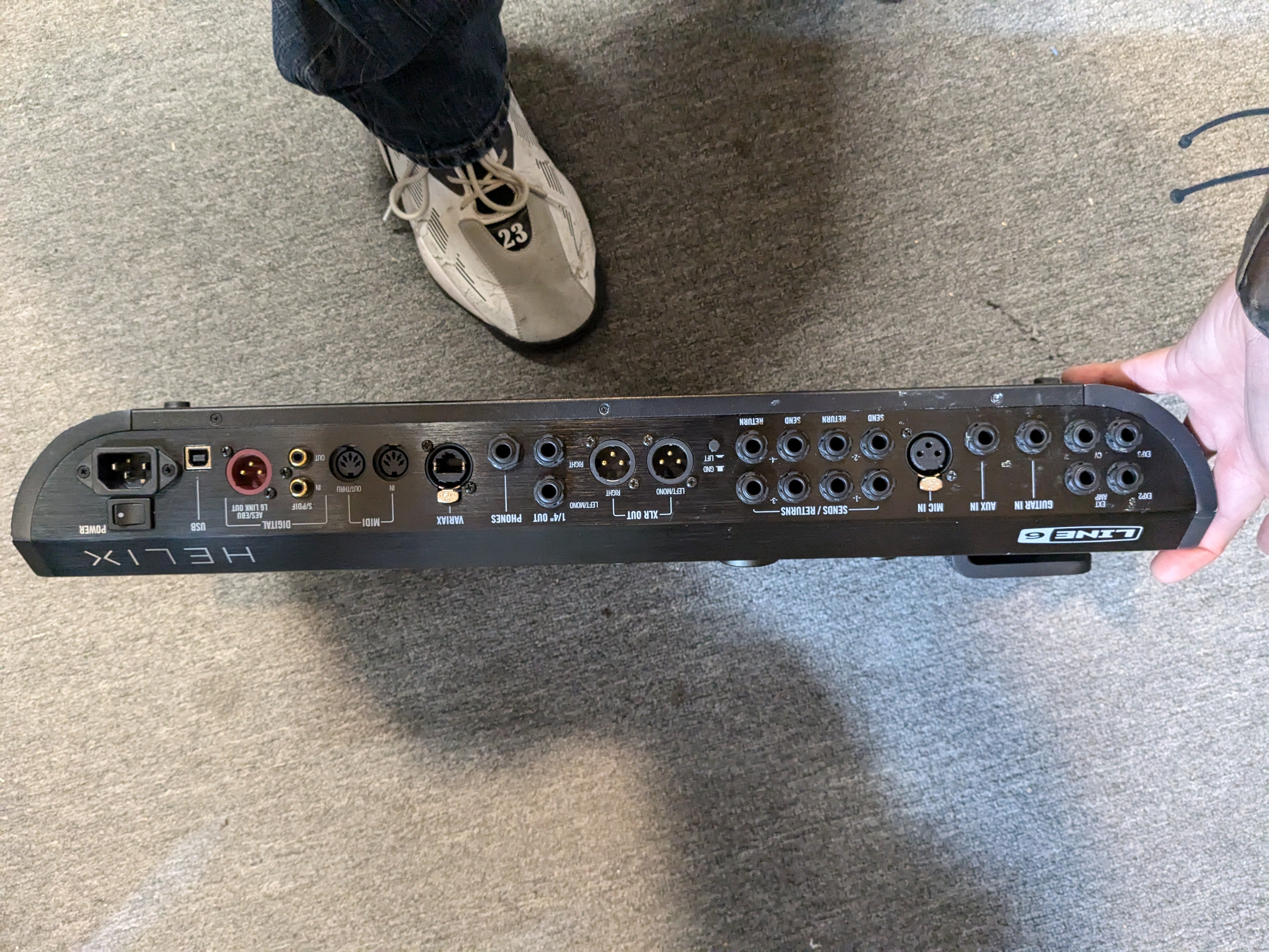 USED Line 6 Helix Floor Guitar Processor