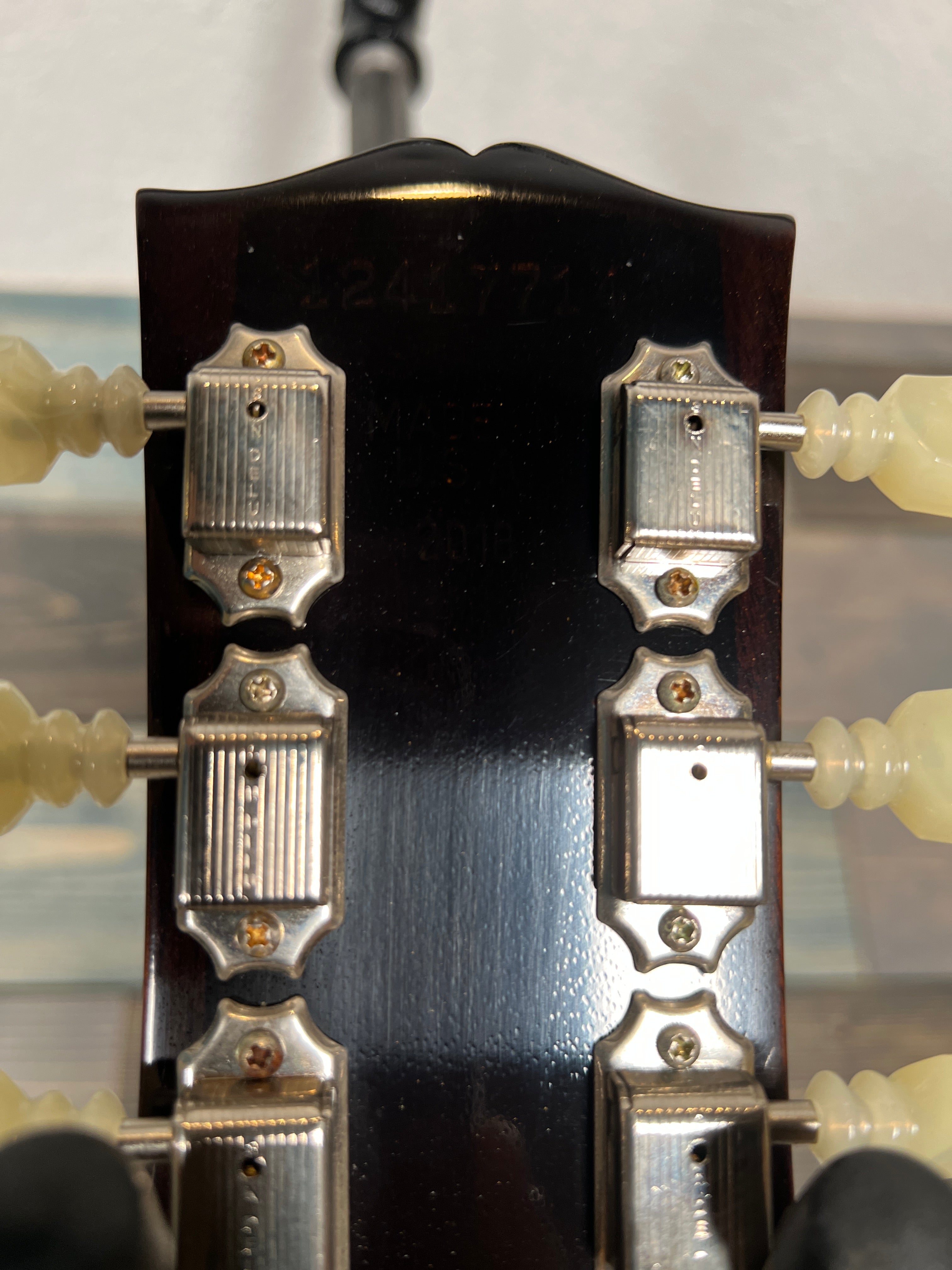 USED Gibson ES-335 Anchor Stud Bigsby VOS 2018 - Antique Vintage Sunburst