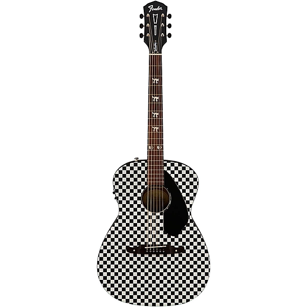 Fender Tim Armstrong Hellcat Acoustic Electric - Checkerboard