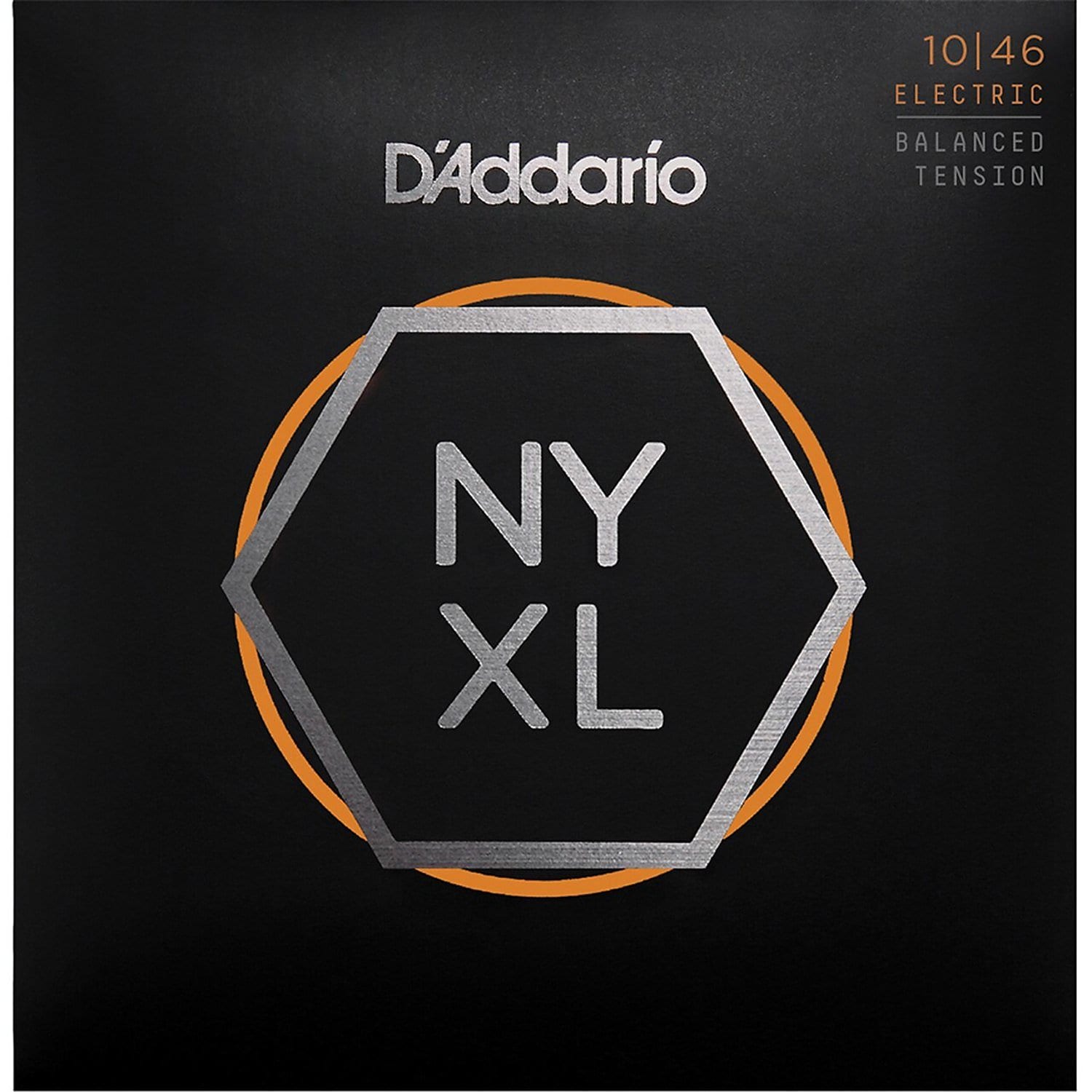 D'Addario NYXL1046 Nickel Wound, Regular Light, 10-46