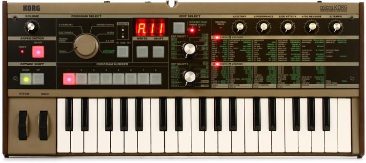 Korg microKORG S Synthesizer/Vocoder
