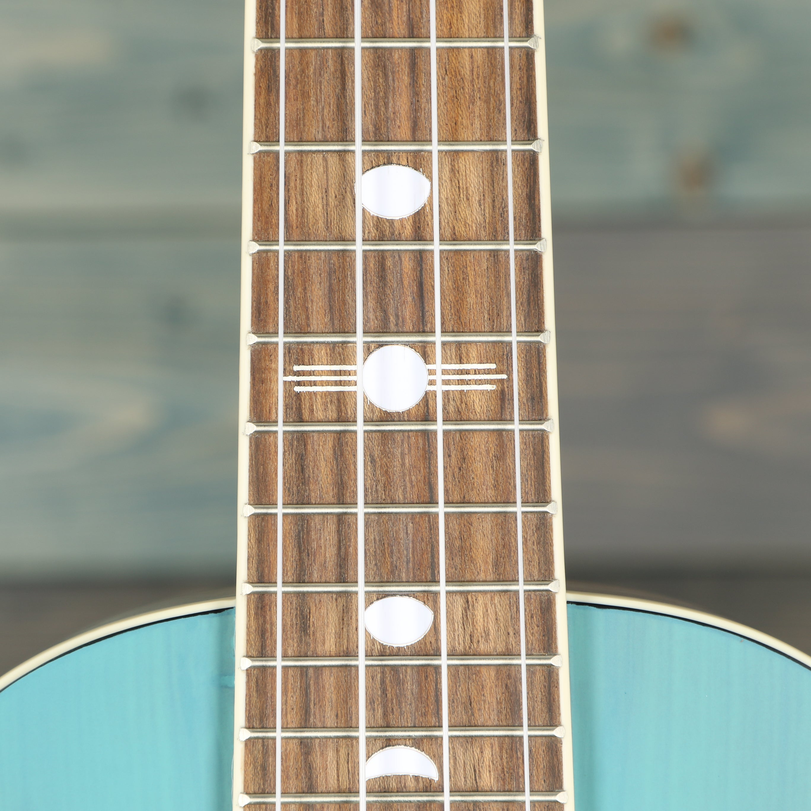 Fender Dani Harrison Uke, Walnut Fingerboard, Turquoise