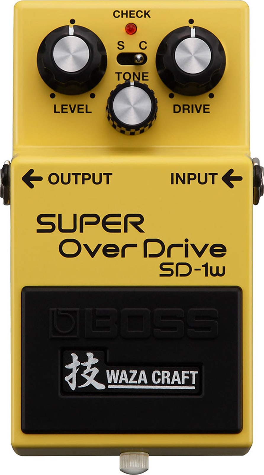 Boss Super Overdrive WAZA CRAFT SD-1W Pedal