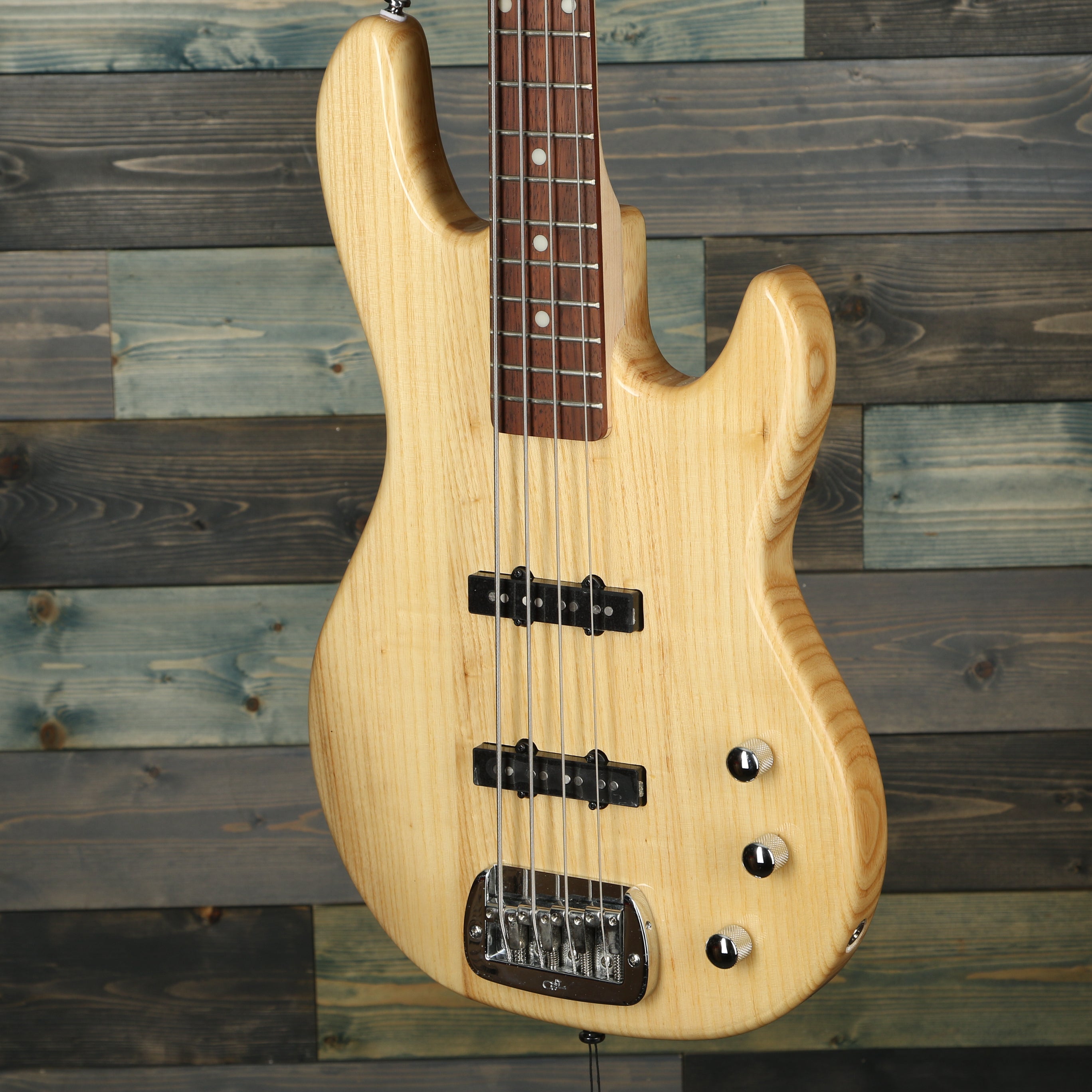 G&L Tribute JB-2 Bass Guitar - Natural Gloss