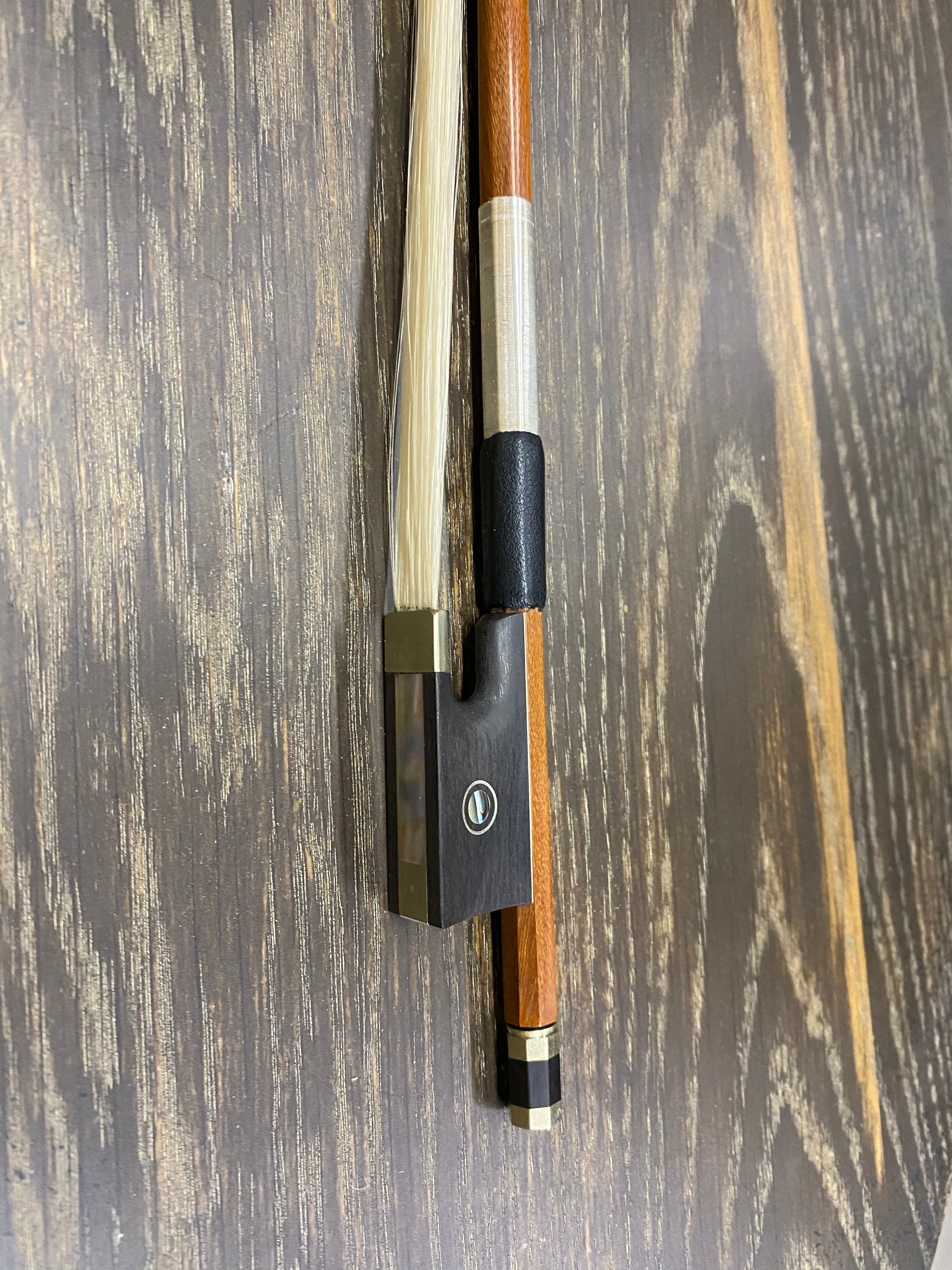 4/4 Nickel Mounted Pernambuco Violin Bow