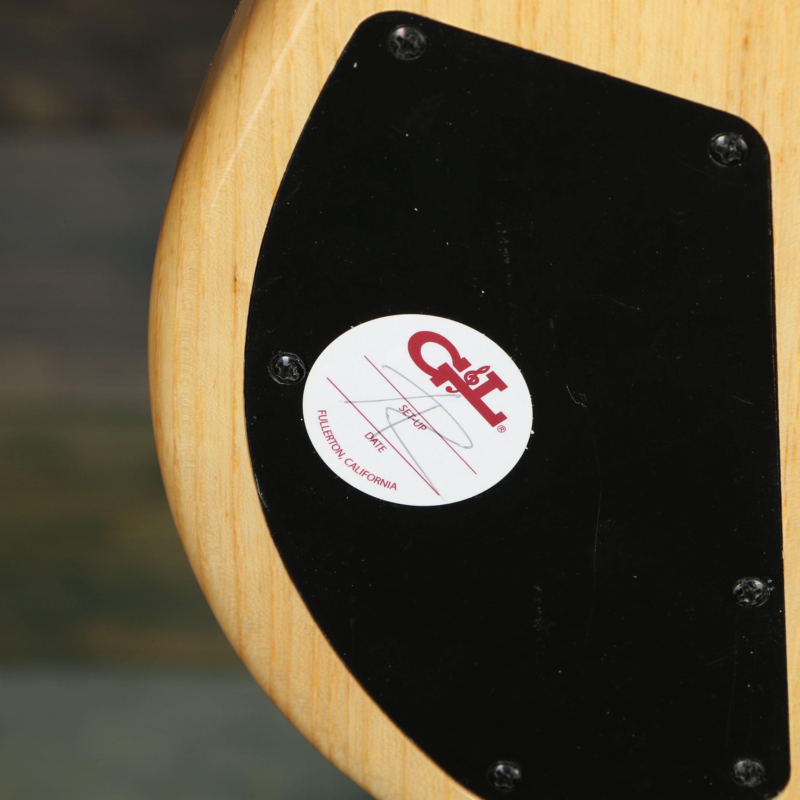 G&L Tribute JB-2 Bass Guitar - Natural Gloss