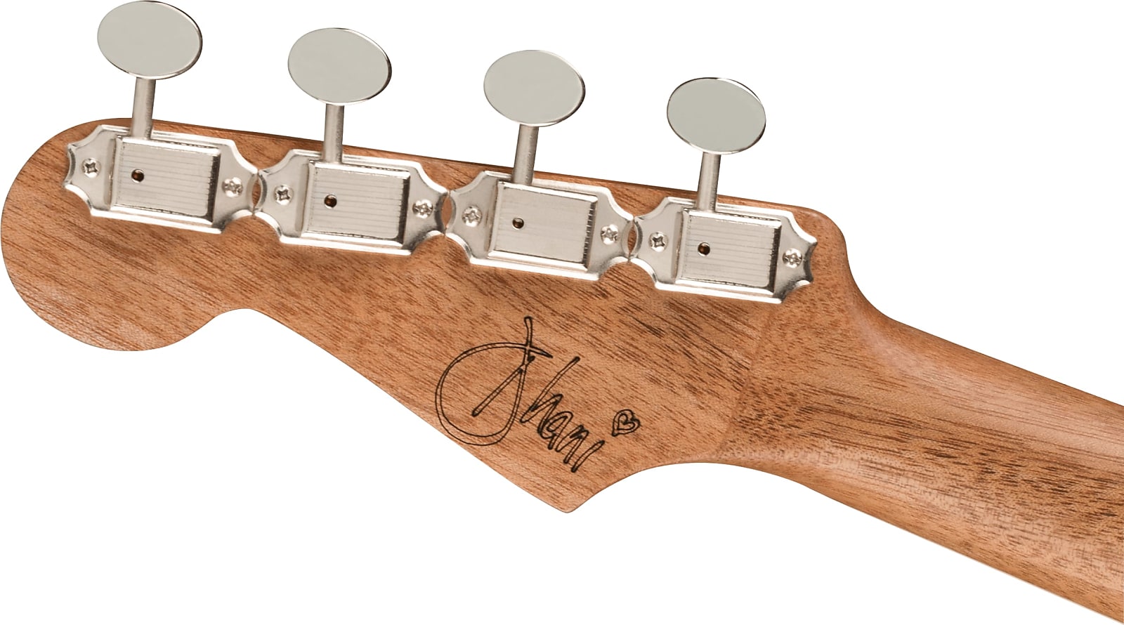 Fender Dhani Harrison Uke, Walnut Fingerboard, Sapphire Blue