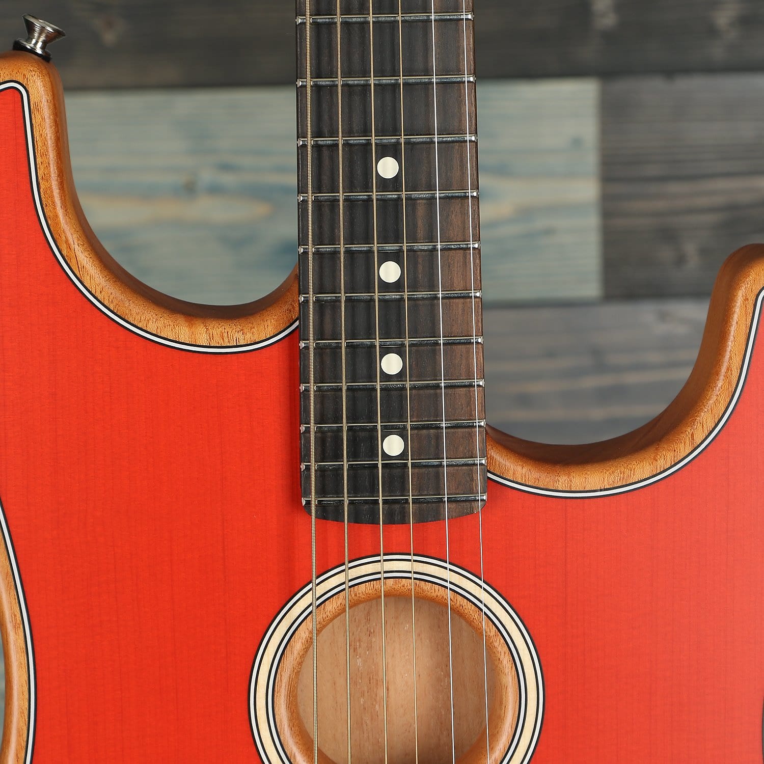 Fender American Acoustasonic™ Strat®, Ebony Fingerboard, Dakota Red