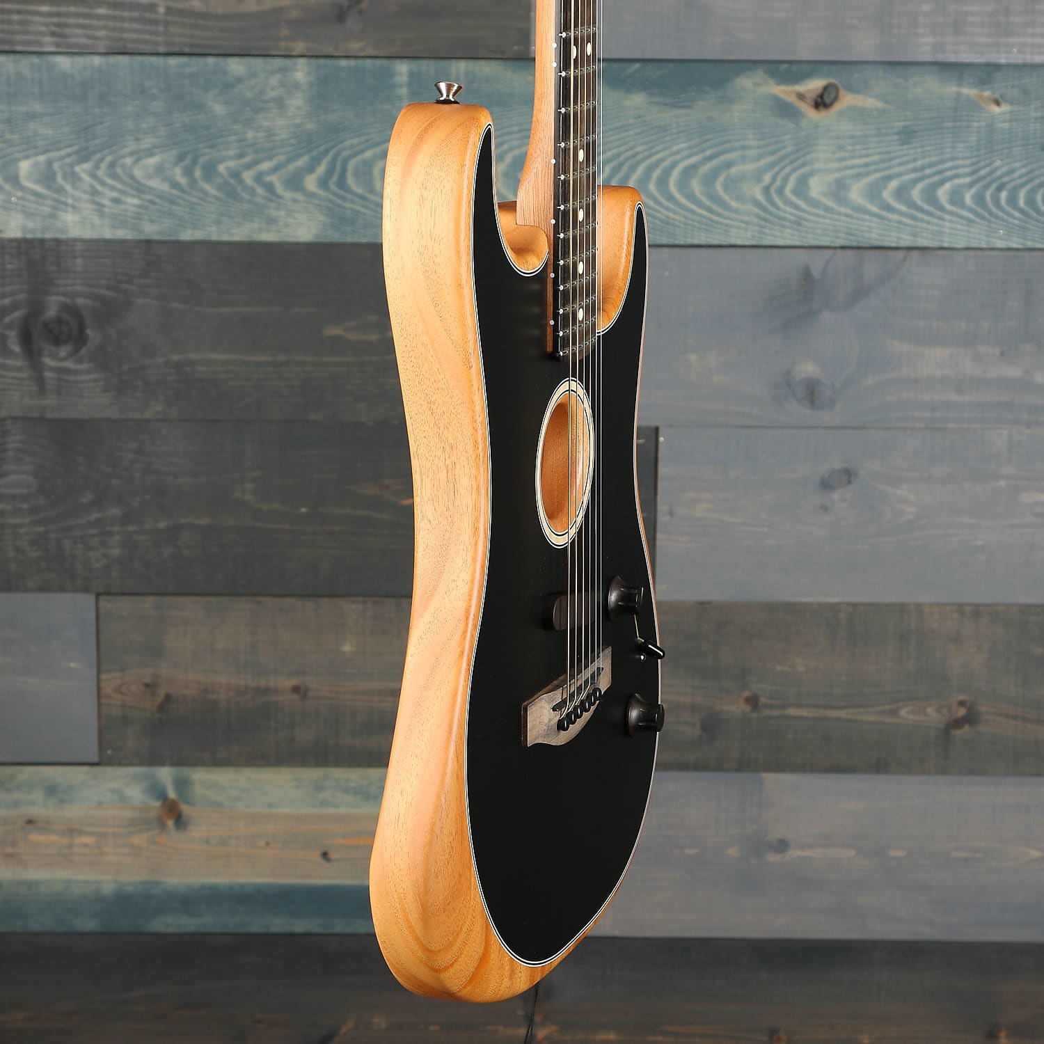 Fender American Acoustasonic™ Strat®, Ebony Fingerboard, Black