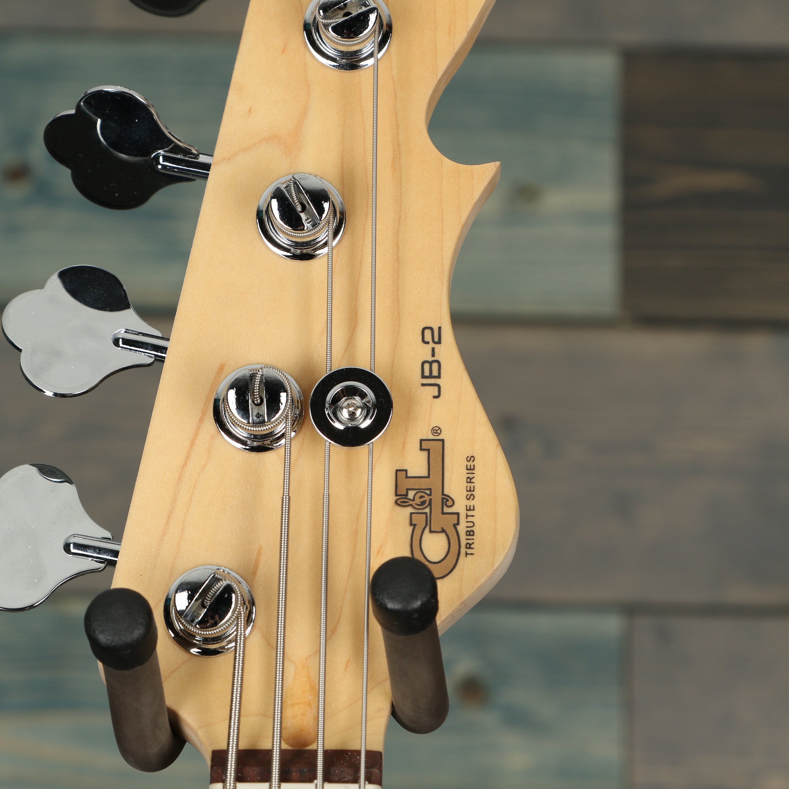 G&L Tribute JB-2 Bass Guitar - Natural Gloss